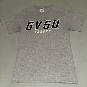 Weekend Wear GVSU Grand Valley State Gray T-Shirt GV Lakers Unisex Size Small